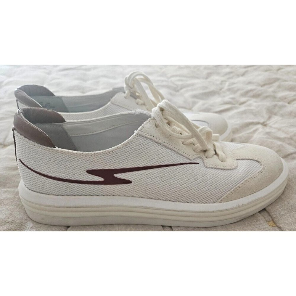 Franco Sarto Women's Lumiere Sneaker in Putty Size 8.5M